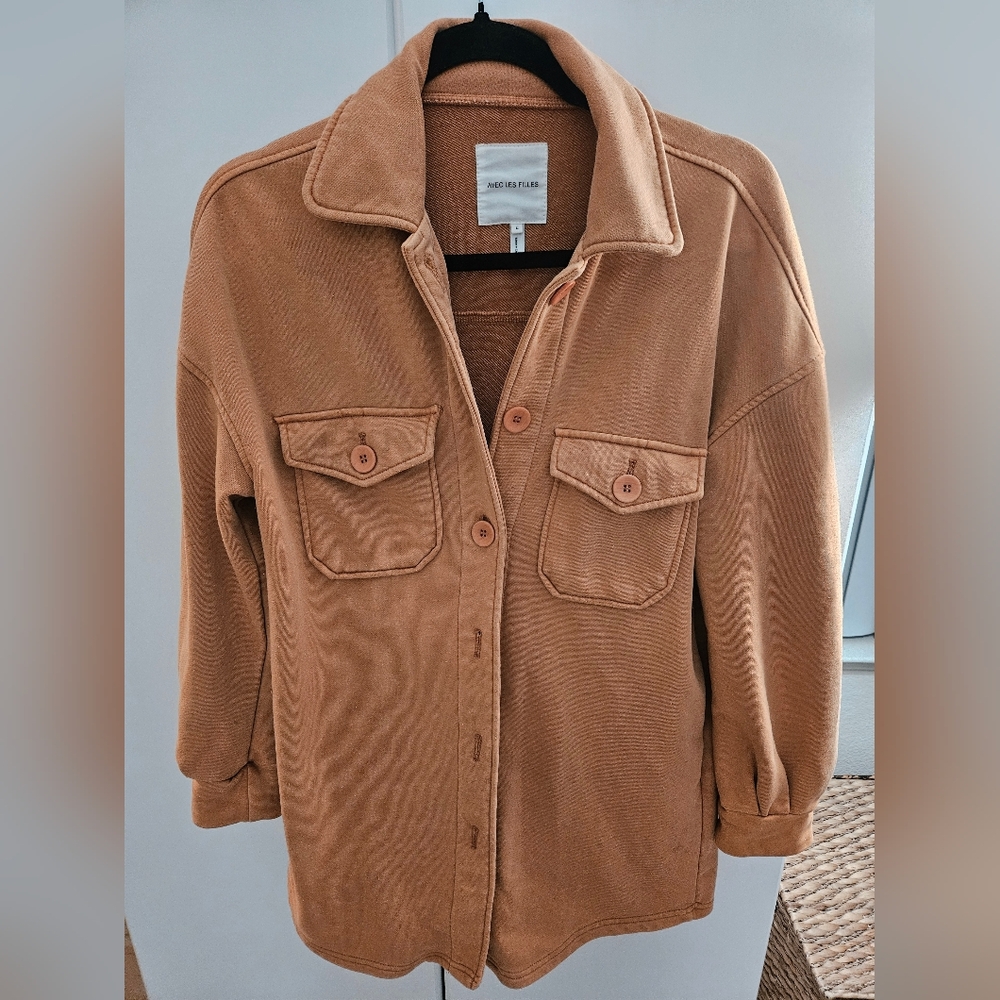 Avec Les Filles Orange Utility Jacket - image 1